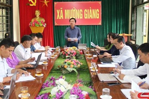 Tổ công tác của Ban Chỉ đạo 396 nắm tình hình tại huyện Quỳnh Nhai
