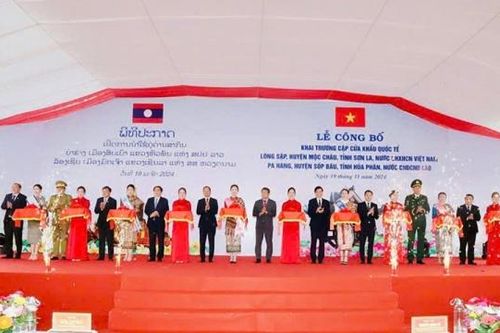 Sơn La: Khai trương cặp Cửa khẩu quốc tế Lóng Sập – Pa Háng