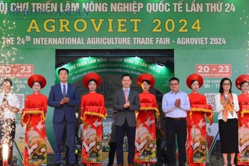 Gần 100 gian hàng quốc tế góp mặt tại hội chợ nông nghiệp AgroViet 2024
