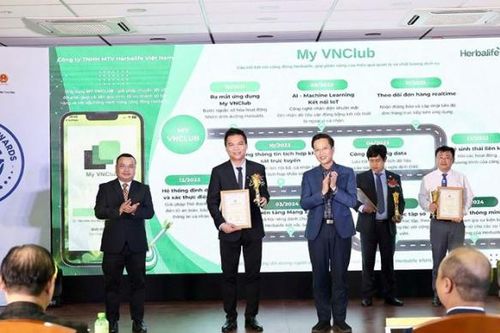 Herbalife Việt Nam đạt giải thưởng 'Top Công nghiệp 4.0 Việt Nam 2024' với My VNClub