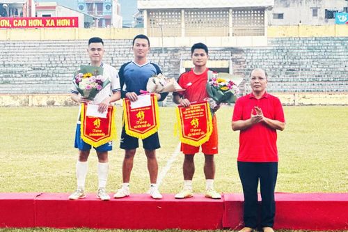 Những cầu thủ xuất sắc nhất Giải bóng đá tranh cúp Báo Cao Bằng
