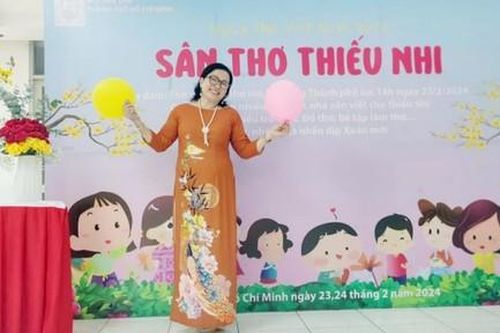 Cô giáo gửi tình yêu nghề qua tác phẩm dành tặng thiếu nhi