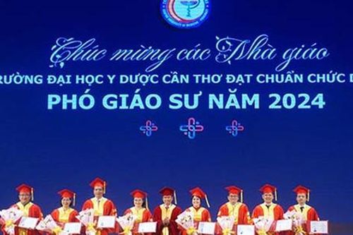 Giám đốc Sở Y tế Cần Thơ đạt chuẩn chức danh Phó giáo sư năm 2024 ngành Y học