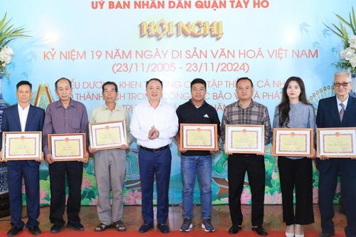 Tây Hồ tổng kết công tác quản lý và phát huy giá trị di tích