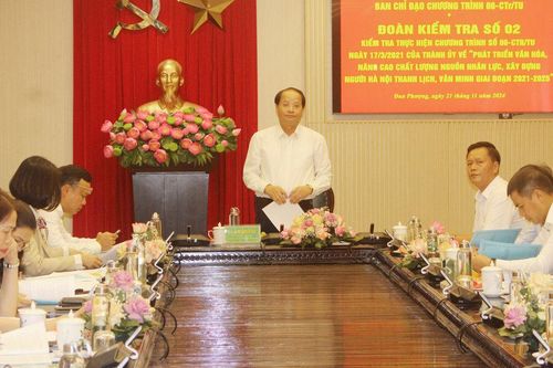 Huyện Đan Phượng: tập trung đầu tư phát triển văn hóa theo chiều sâu