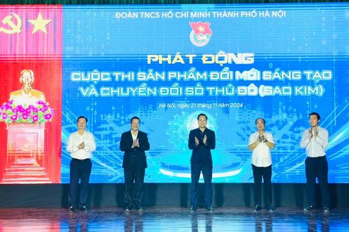 Phát động cuộc thi 'Sản phẩm đổi mới sáng tạo và chuyển đổi số Thủ đô'