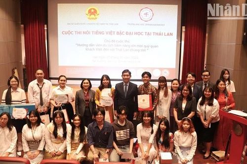 Sôi động cuộc thi Nói tiếng Việt bậc đại học tại Thái Lan