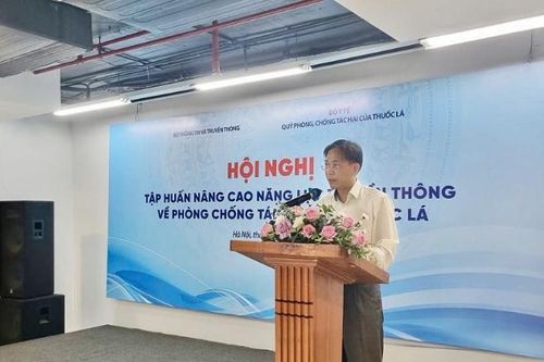 Nâng cao năng lực truyền thông về tác hại của thuốc lá