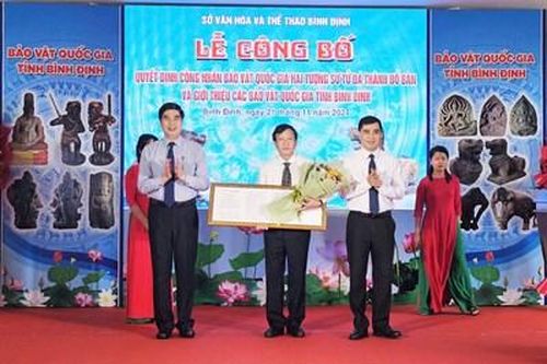 Công bố quyết định 2 Bảo vật quốc gia tại tỉnh Bình Định