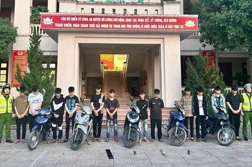 Kịp thời ngăn chặn, xử lý nhóm thanh, thiếu niên ở Nghệ An sử dụng hung khí gây rối trật tự công cộng