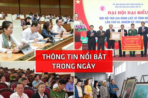 Nghệ An: Thông tin nổi bật ngày 21/11