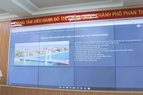 Bình Thuận thử nghiệm Trung tâm Điều hành đô thị thông minh