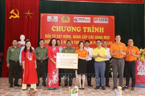 Bộ Công an hỗ trợ xây dựng, nâng cấp trường 'Trung học kháng chiến' tại Bắc Kạn
