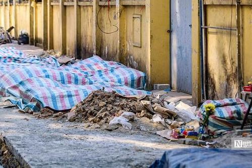 Hà Nội: Phát hiện hơn 100 bộ hài cốt khi thi công cống thoát nước