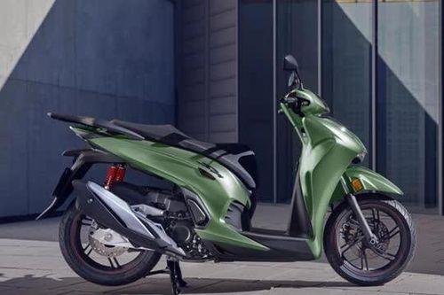Ngắm vẻ đẹp tuyệt mỹ của Honda SH 350i 2025 màu xanh ánh ngọc trai