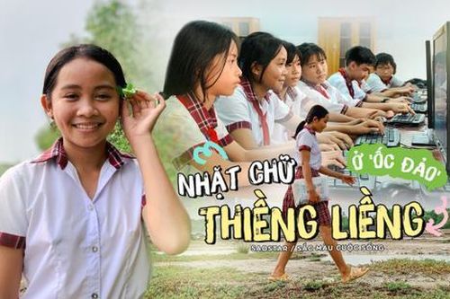 'Nhặt chữ' ở ốc đảo Thiềng Liềng