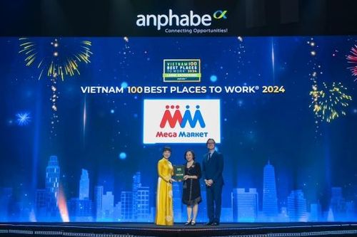 MM Mega Market Việt Nam được vinh danh Top 100 nơi làm việc tốt nhất Việt Nam năm 2024