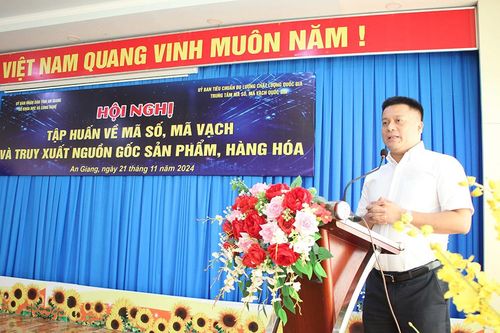 Tập huấn về mã số, mã vạch và truy xuất nguồn gốc sản phẩm, hàng hóa