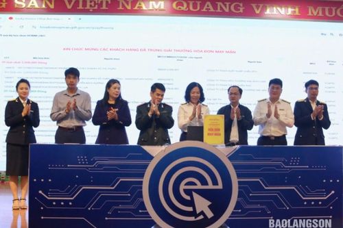 Cục Thuế tỉnh tổ chức lựa chọn 'Hóa đơn may mắn' quý III năm 2024