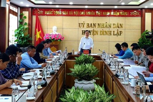 Ban Kinh tế - Ngân sách HĐND tỉnh kiểm tra, giám sát tại huyện Đình Lập