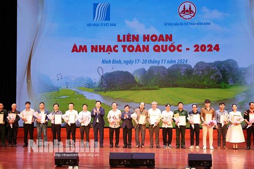 Bế mạc Liên hoan Âm nhạc toàn quốc năm 2024
