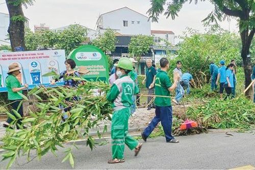 'Chung tay gìn giữ môi trường'