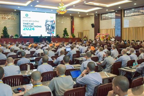 Hướng đến Đại lễ Vesak LHQ 2025: Khai mạc Khóa bồi dưỡng thiết kế truyền thông năm 2024 tại TP.HCM