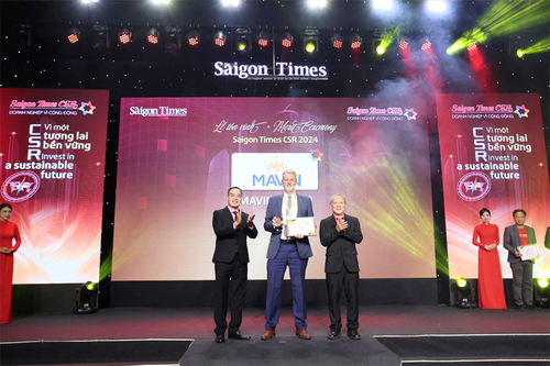 Tập đoàn Mavin được vinh danh tại giải thưởng Saigon Times CSR 2024