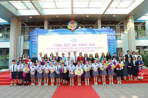 Học sinh quận Ba Đình đạt thành tích cao tại kỳ thi HSG cấp quận năm 2024 - 2025