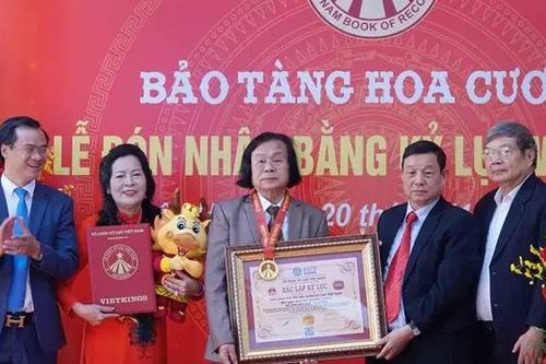 Bảo tàng của cựu nhà giáo xác lập kỷ lục Việt Nam