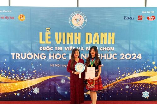 Niềm vui vỡ òa trong ngày hội vinh danh các tác phẩm ấn tượng viết về 'trường học hạnh phúc'