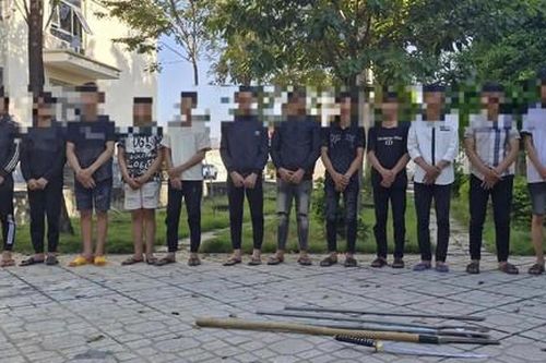 Kịp thời ngăn chặn hai nhóm thanh thiếu niên mang hung khí đi hỗn chiến