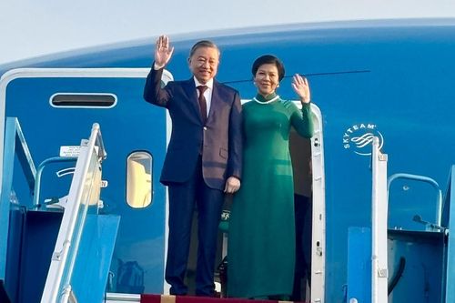 Tổng Bí thư Tô Lâm và Phu nhân lên đường thăm chính thức Malaysia