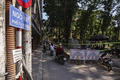 Hà Nội: Phát hiện gần 150 bộ hài cốt khi thi công cống thoát nước trên phố Tây Sơn