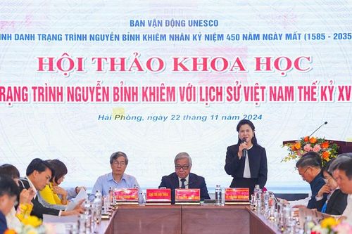 Hải Phòng: Hội thảo khoa học 'Trạng Trình Nguyễn Bỉnh Khiêm với lịch sử Việt Nam thế kỷ 16'
