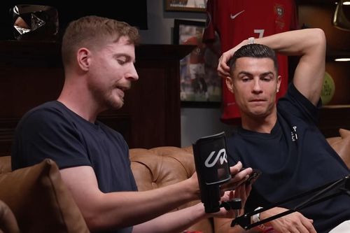 Ronaldo và MrBeast hợp tác lần hai