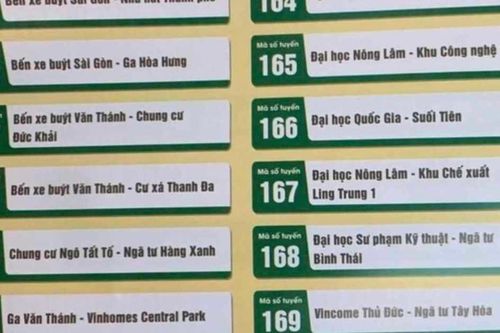 Công bố danh sách 17 tuyến xe buýt kết nối metro Bến Thành - Suối Tiên
