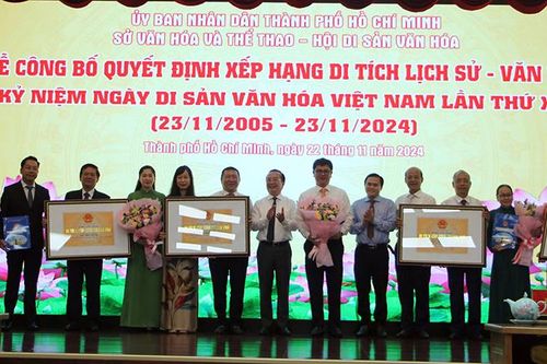 Thành phố Hồ Chí Minh: Thêm 5 công trình được công nhận di tích kiến trúc-nghệ thuật cấp thành phố