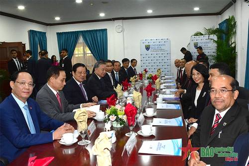 Tổng Bí thư Tô Lâm thăm Đại học Malaya và Trung tâm dữ liệu Quốc gia Malaysia