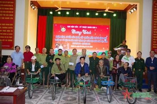 Cục Hậu cần - Kỹ thuật Quân khu 4: Đồng hành cùng thương binh, tình thương và trách nhiệm