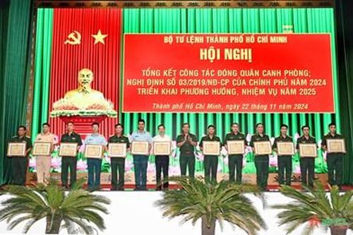 Các đơn vị trên địa bàn TP Hồ Chí Minh thực hiện tốt công tác đóng quân canh phòng