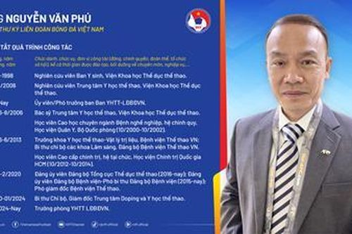 Liên đoàn Bóng đá Việt Nam có Tổng thư ký mới