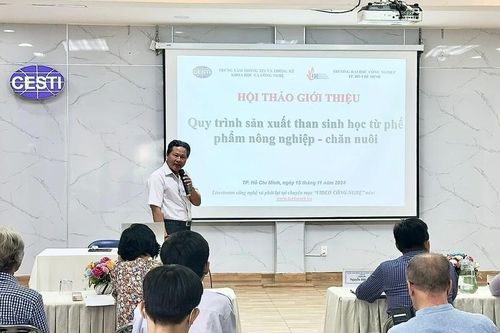 Biến phế phẩm nông nghiệp thành than sinh học