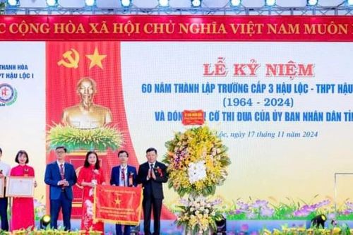 Trường THPT Hậu Lộc I: 60 năm xây dựng phát triển với bề dày truyền thống
