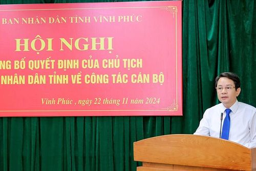 Ông Lê Anh Tân được giao Quyền Giám đốc Sở TT&TT Vĩnh Phúc