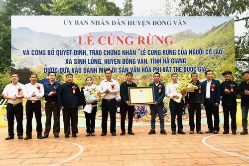 Lễ cúng thần rừng - Nghi lễ mang đậm bản sắc văn hóa truyền thống của người Cờ Lao