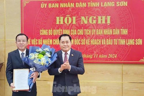 Bí thư Huyện ủy làm Giám đốc Sở Kế hoạch - Đầu tư tỉnh Lạng Sơn