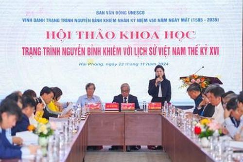 Hội thảo khoa học 'Trạng Trình Nguyễn Bỉnh Khiêm với lịch sử Việt Nam thế kỷ 16'