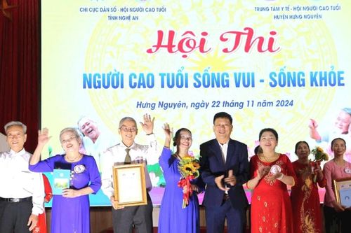 Sôi nổi Hội thi 'Người cao tuổi sống vui - sống khỏe'