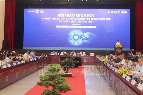Thúc đẩy ứng dụng trí tuệ nhân tạo trong giáo dục